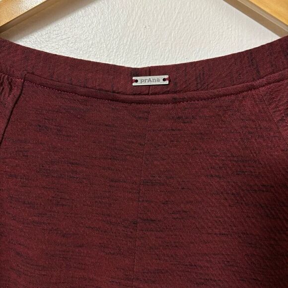 Prana Sunrise sporty lightweight buttery soft Dress maroon medium new - Picture 10 of 12